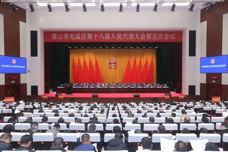 区十八届人大五次会议举行第二次全体会议 戴炜、方巍等出席